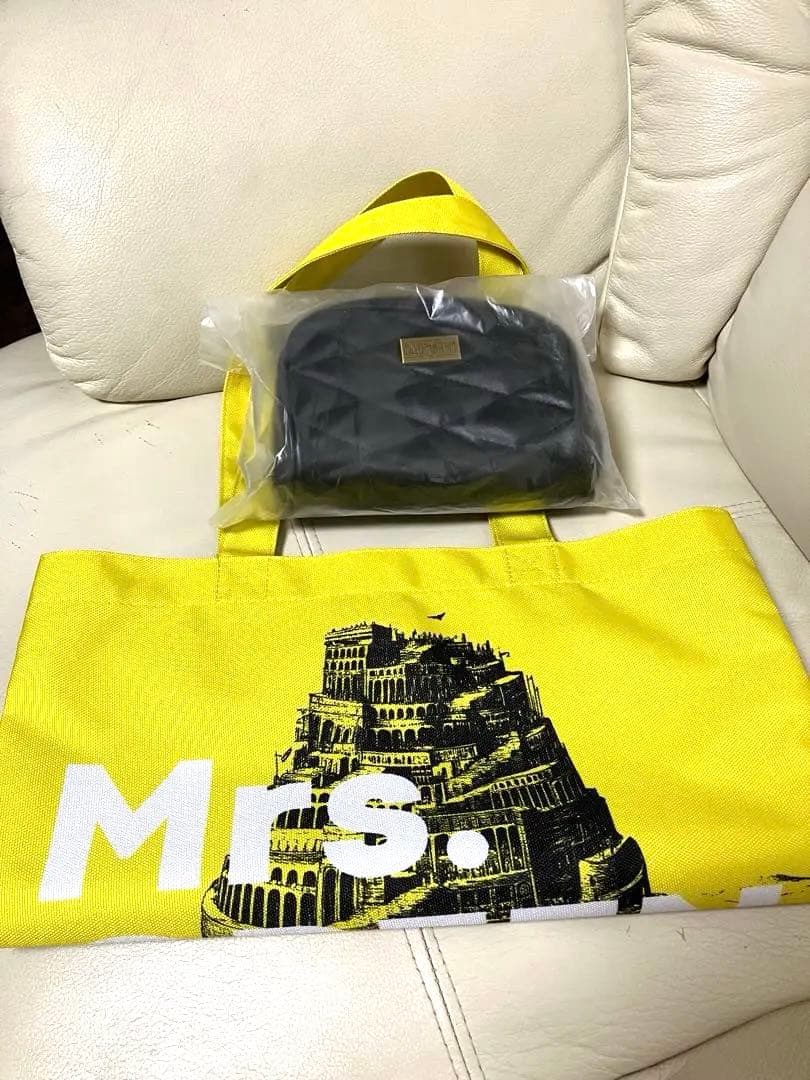 ミセスバベル大阪　ポーチ＆RingoJamシート特典　金テープ　紙吹雪　新品