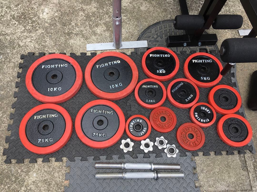 FIGHTING ROAD ベンチプレスセット70kg引き取り限定