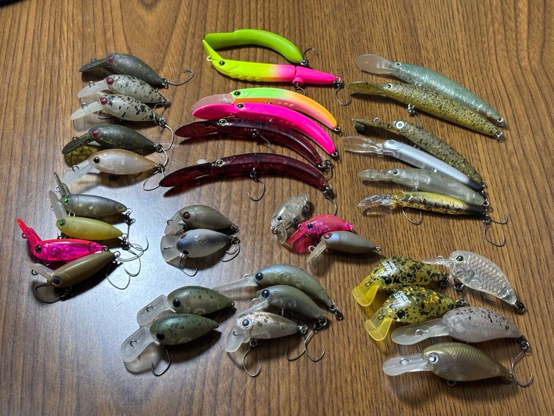 トラウト人気ルアーまとめ売り