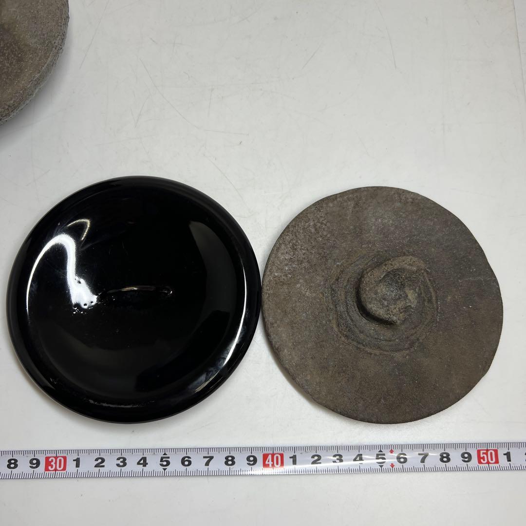 出来良　古備前水指　木箱付　高さ約18.5㎝　東Y7-1229☆2Fタニチ