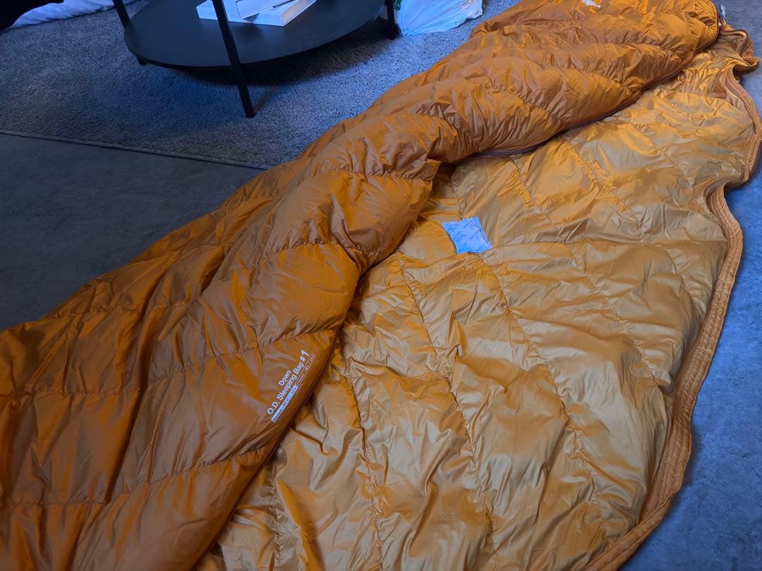 mont-bell O.D. Sleeping Bag #1 オレンジ