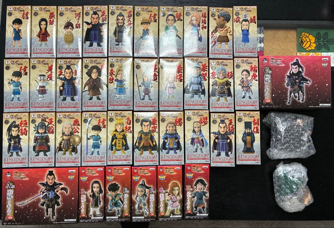 キングダム　ワールドコレクタブルフィギュア　フルコンプリート