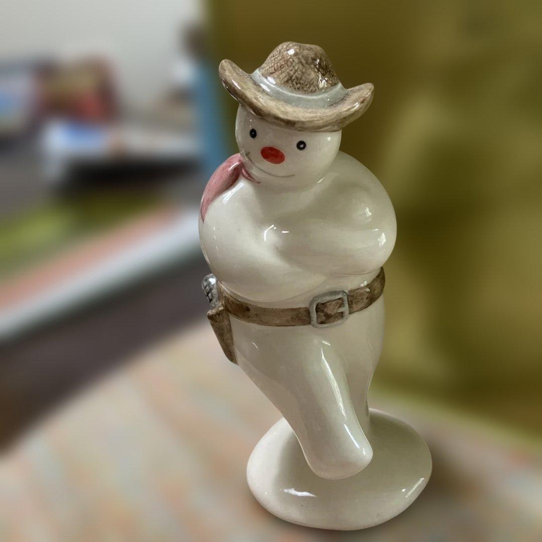 スノウマンカーボーイ　ロイヤルドルトン