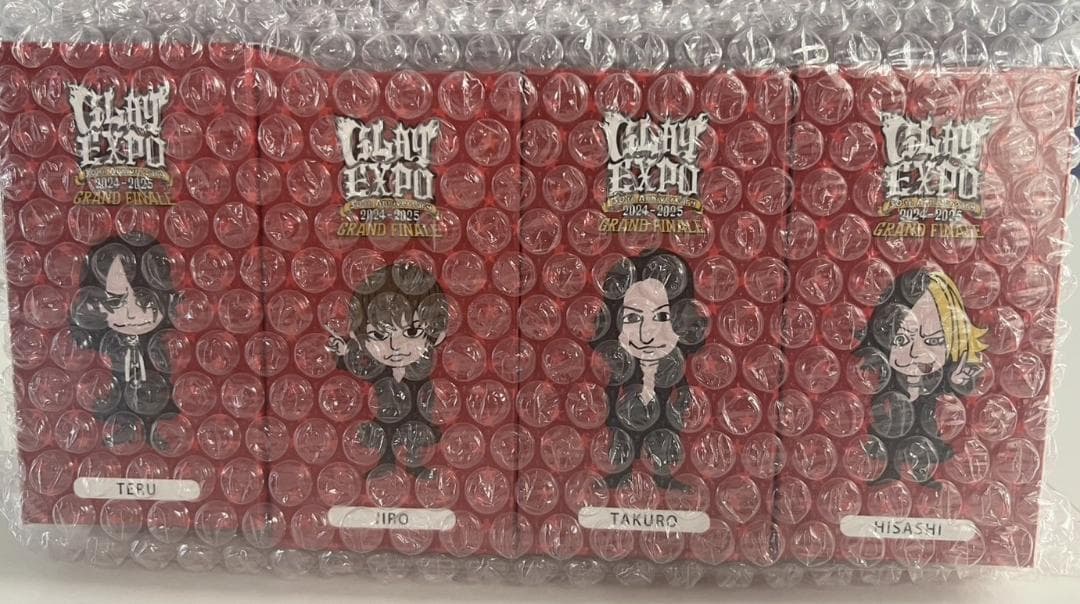 GLAY 30th EXPO フィギュア4体セット