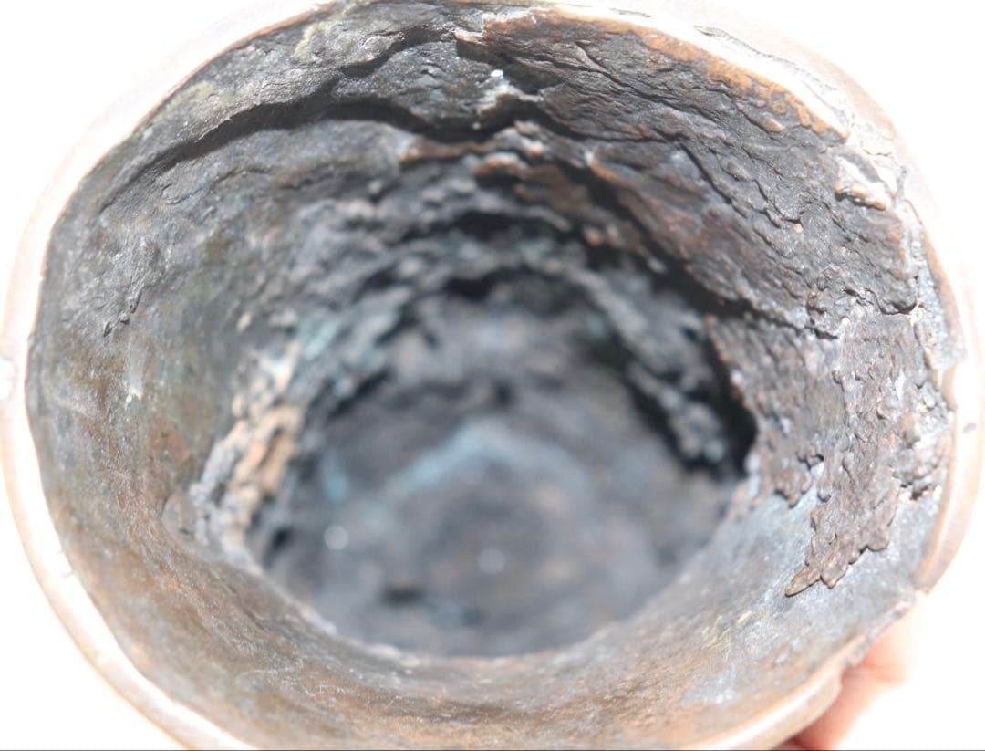 中国　明時代　銅製仏像　大日如来　送料込み250526