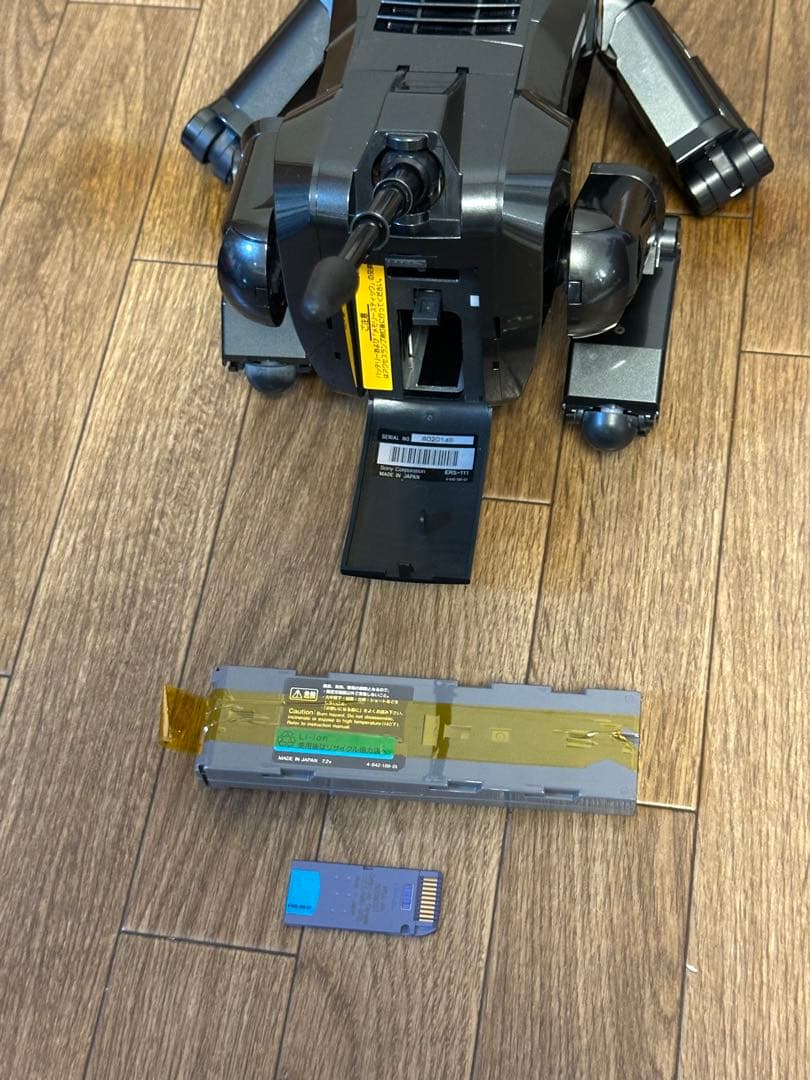 動作品　SONY AIBO ERS-1111 ブラック色