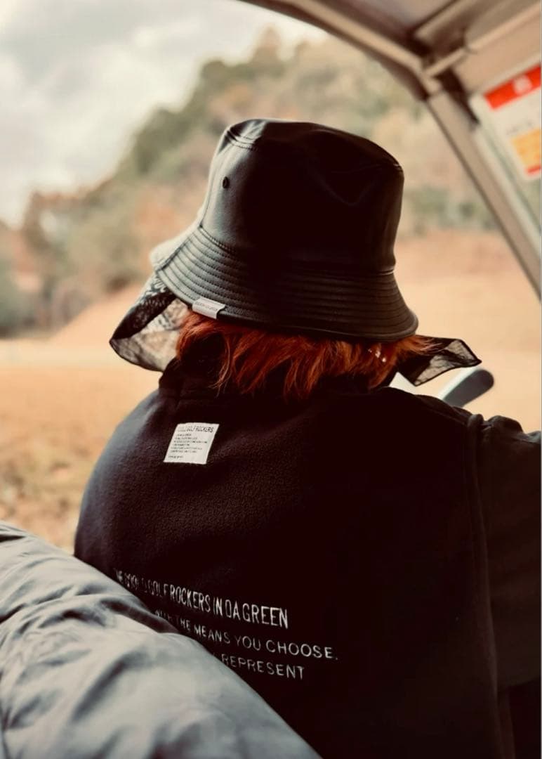 メンズウェア GOOLD GOLF ROCKERS PU LEATHER BUCKET HAT