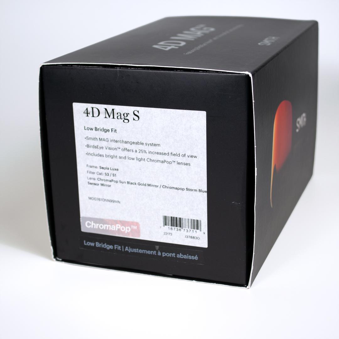 【訳あり】SMITH スミス 4D MAG S スノーゴーグル s031