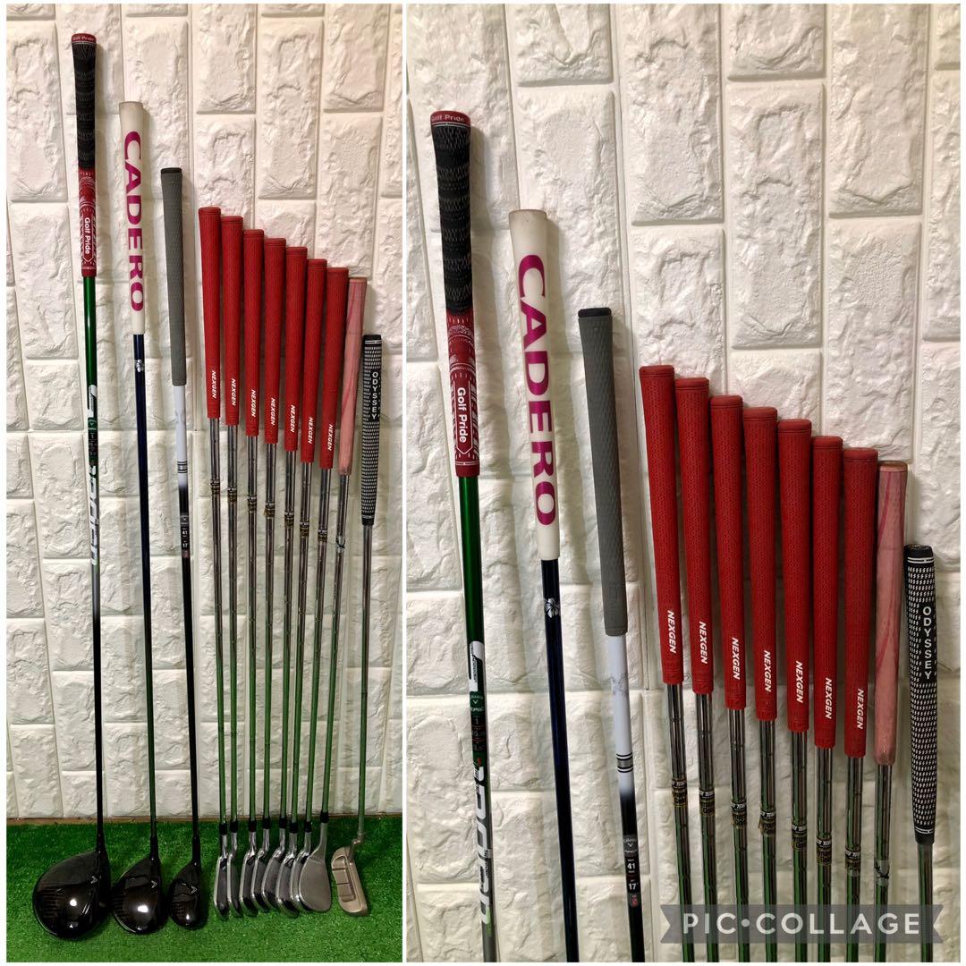 初心者おすすめ☆メンズ ゴルフクラブセット☆キャロウェイ☆高級キャディバッグ付