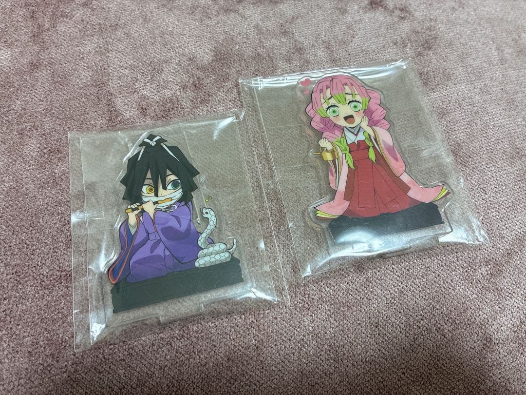 明日まで値下げ　鬼滅の刃　アクリルスタンド　伊黒　蜜璃　セット