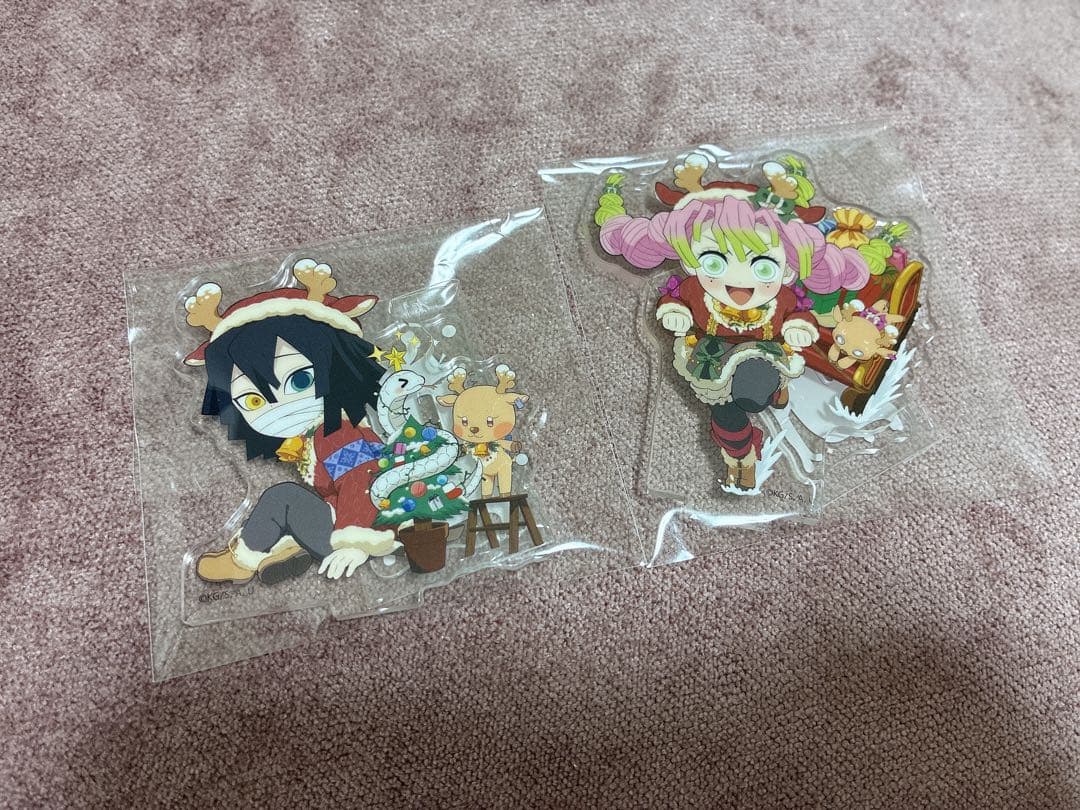 明日まで値下げ　鬼滅の刃　アクリルスタンド　伊黒　蜜璃　セット