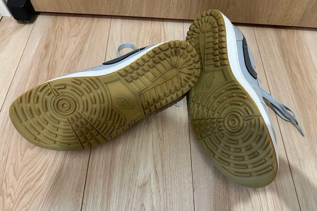 NIKE AIR JORDAN 1 LOW GOLFウルフグレー ホワイト ガム