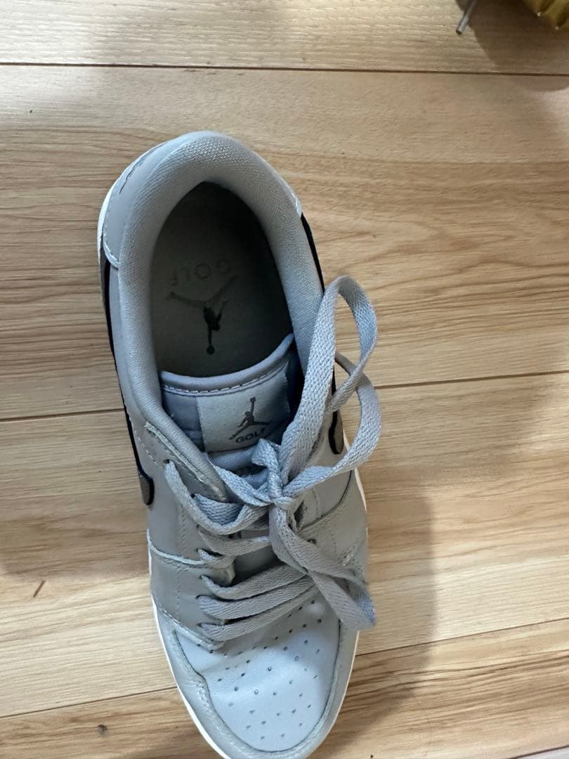 NIKE AIR JORDAN 1 LOW GOLFウルフグレー ホワイト ガム