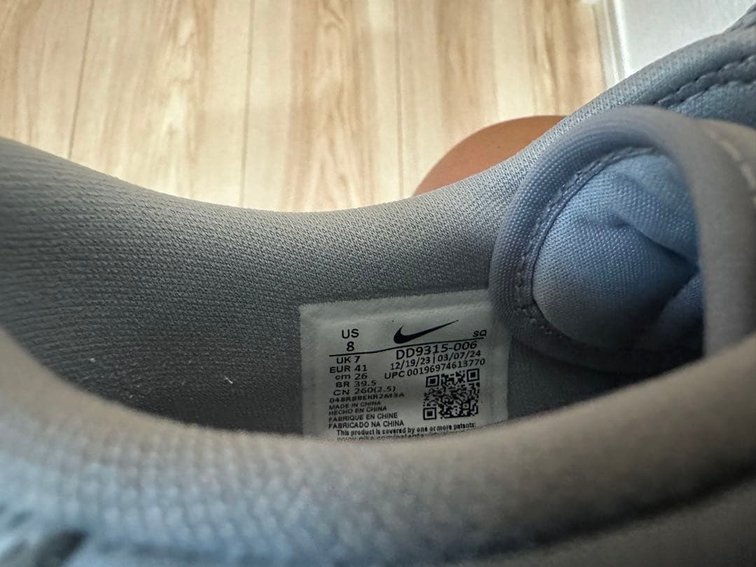 NIKE AIR JORDAN 1 LOW GOLFウルフグレー ホワイト ガム