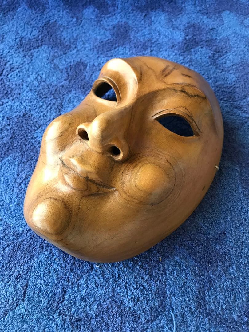木目の美しいマスク⚠️(メルカリ専用)