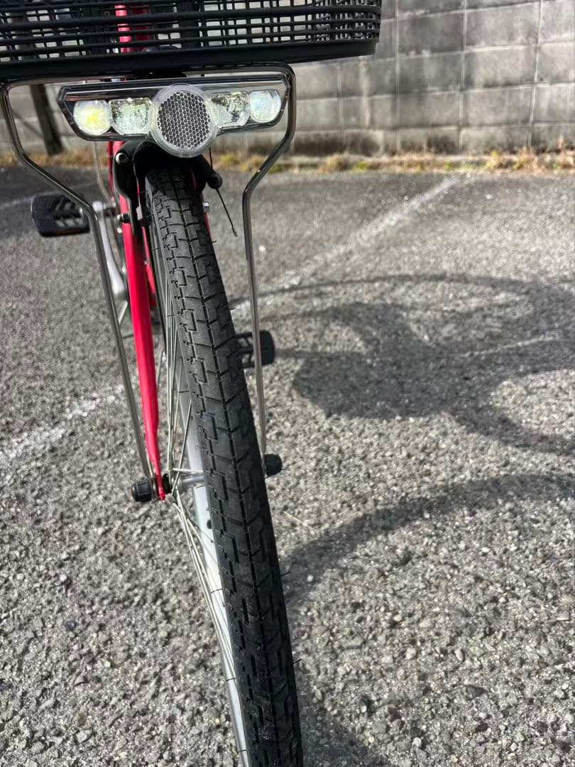 503 Panasonic 電動アシスト自転車 24インチ 8AH 整備済