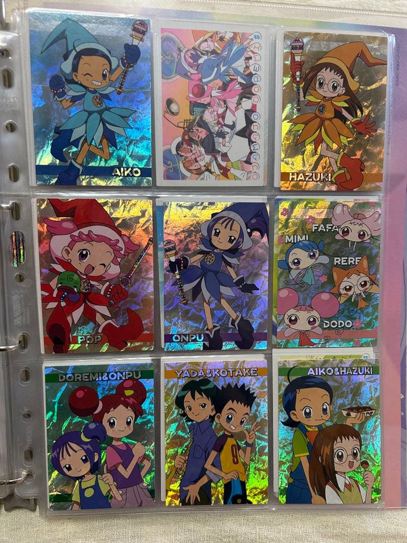 おジャ魔女どれみ　トレカセットプロモーションカード　アニメイトラミカ