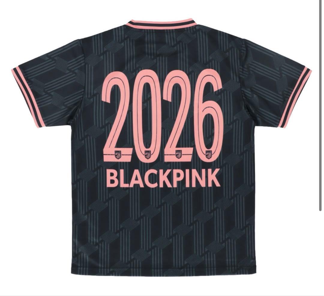 FC東京×BLACKPINK コンフィットTシャツ　ブラック(M)