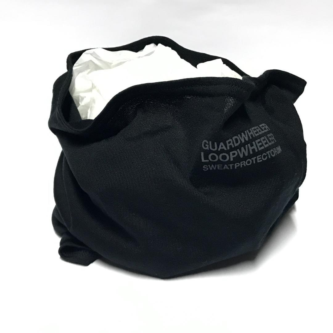 LOOPWHEELER SILKWHEELER Face Guard 黒 シルク