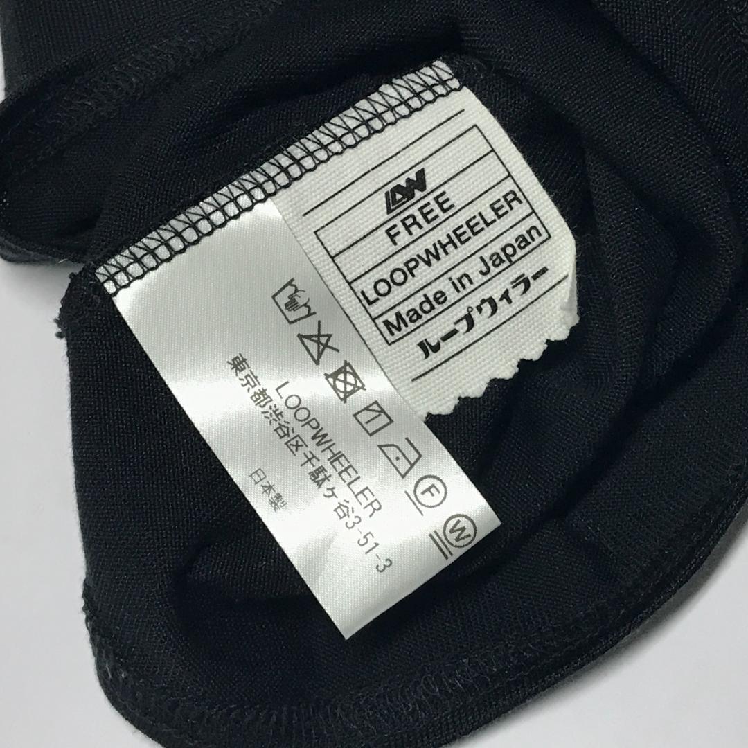 LOOPWHEELER SILKWHEELER Face Guard 黒 シルク