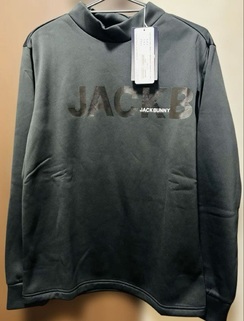 パーリーゲイツ ジャックバニー KARUISHI 長袖モックネックカットソー