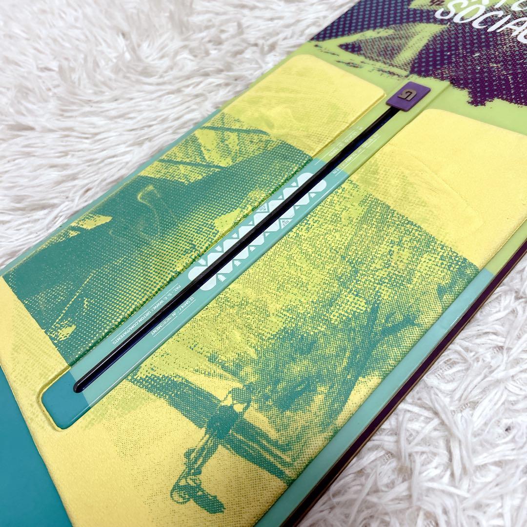 BURTON スノボ SOCIALITE 142㎝ Burtonスノボバッグ付