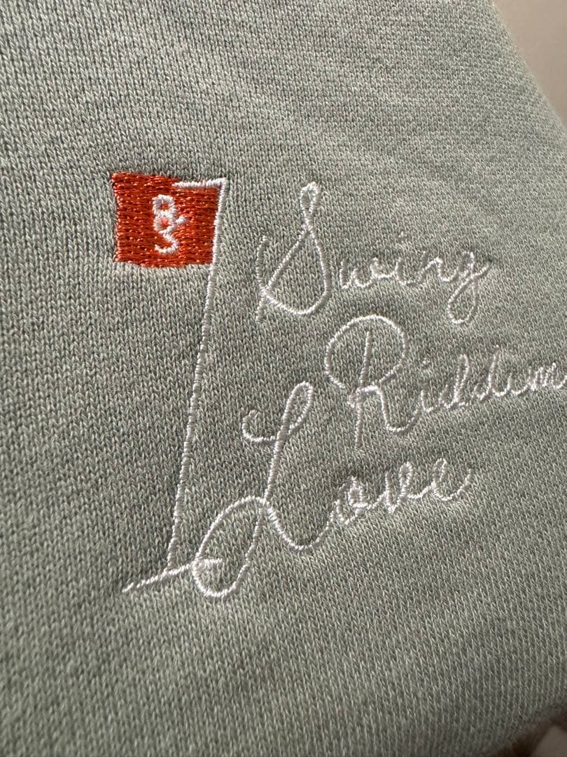 お*読様 8G SHOOT ハーフジップスウェット ミントグリーン XL