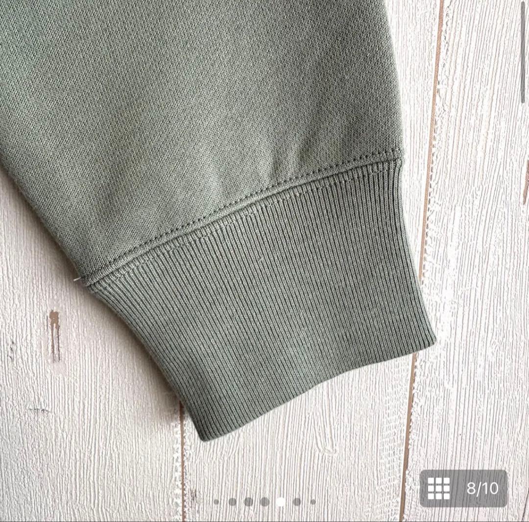 お*読様 8G SHOOT ハーフジップスウェット ミントグリーン XL