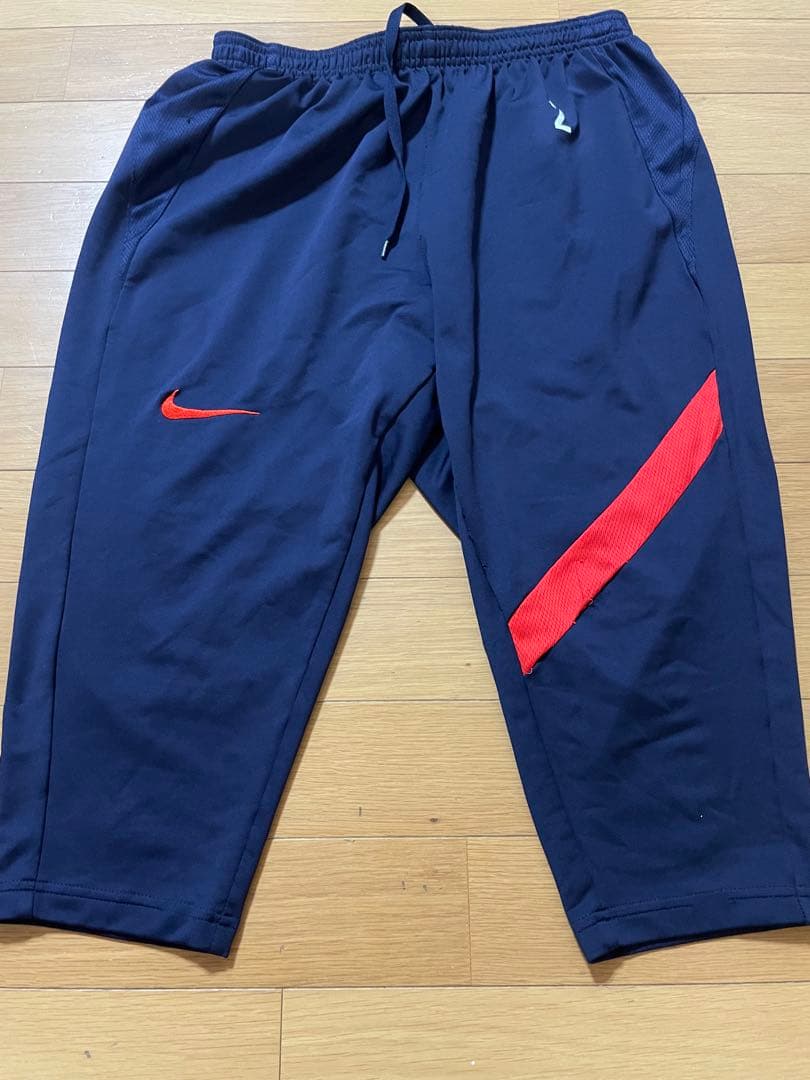 Nike DRI-FIT ジャージセット 赤・紺 2 練習着フルセット