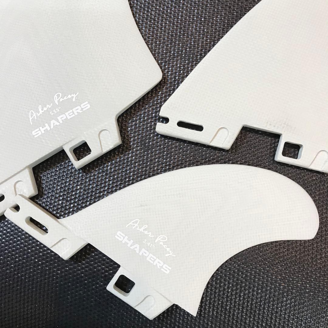 Shapers サーフボードフィン 3枚セット