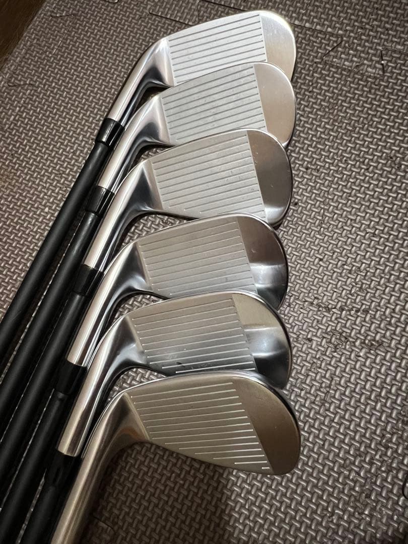 【美品】タイトリストT100アイアンセット　5〜P トラビル115S