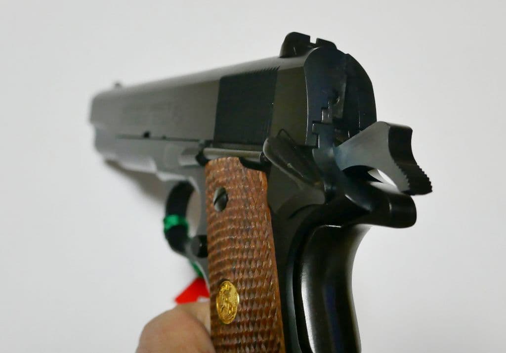 WA MKⅣシリーズ70ガンブラックver+ウッドグリップ