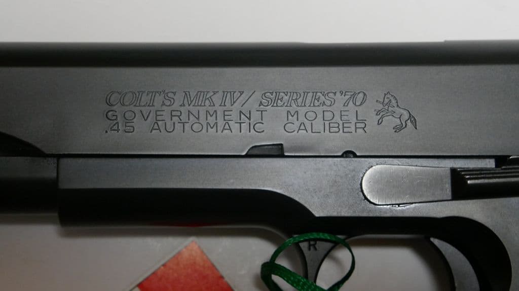 WA MKⅣシリーズ70ガンブラックver+ウッドグリップ