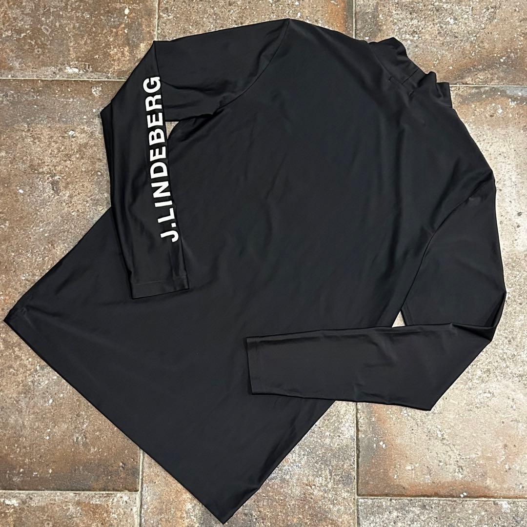 J.LINDEBERG 長袖　モックネック　ゴルフ　メンズ