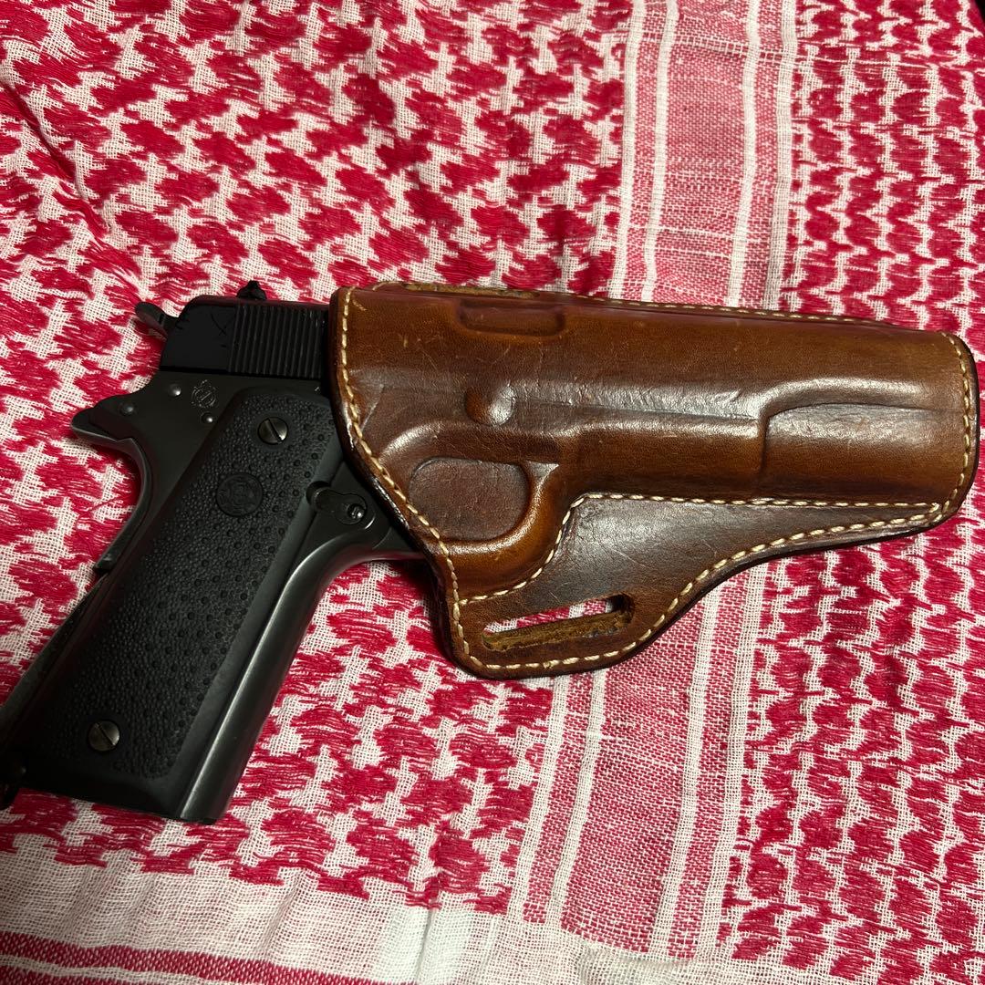 BIANCHI Model57 colt1911 レザーホルスター 革