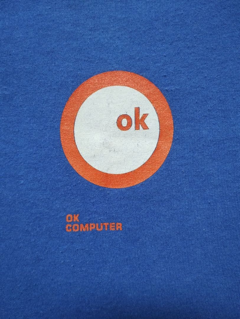 90’s Radiohead TシャツサイズＬアイルランド製　ビンテージUSED