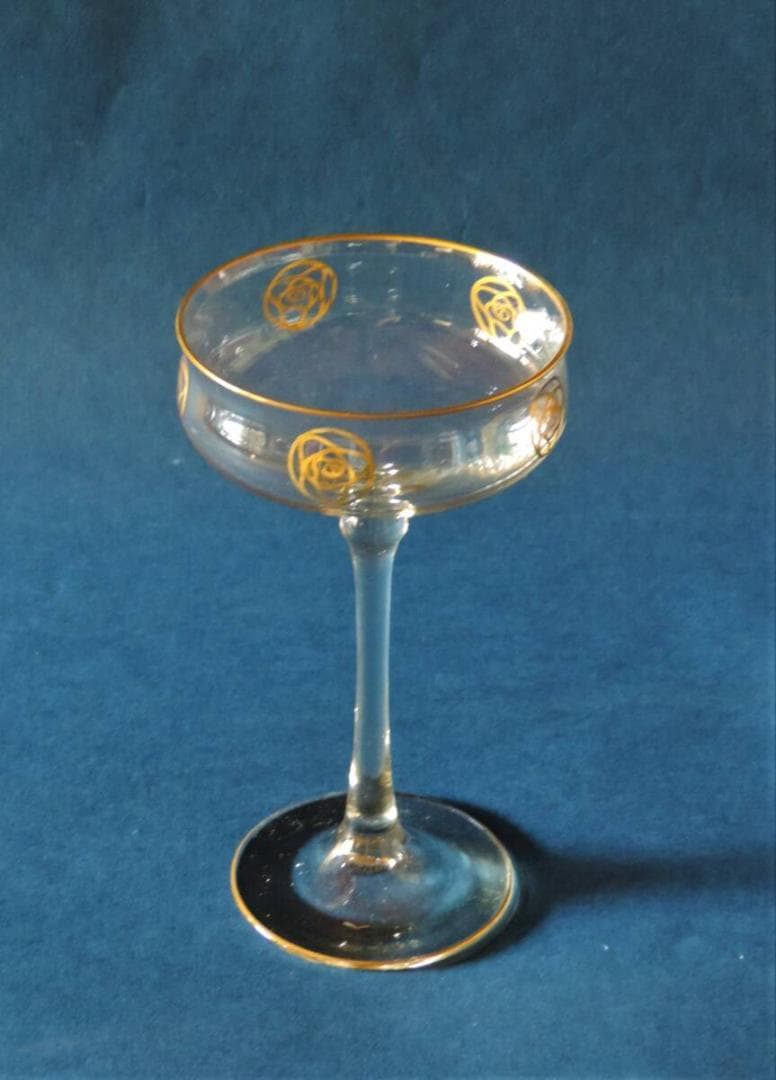 希少品シャペングラス1客　1900年制作　ハンス　クリスチアンセン作品