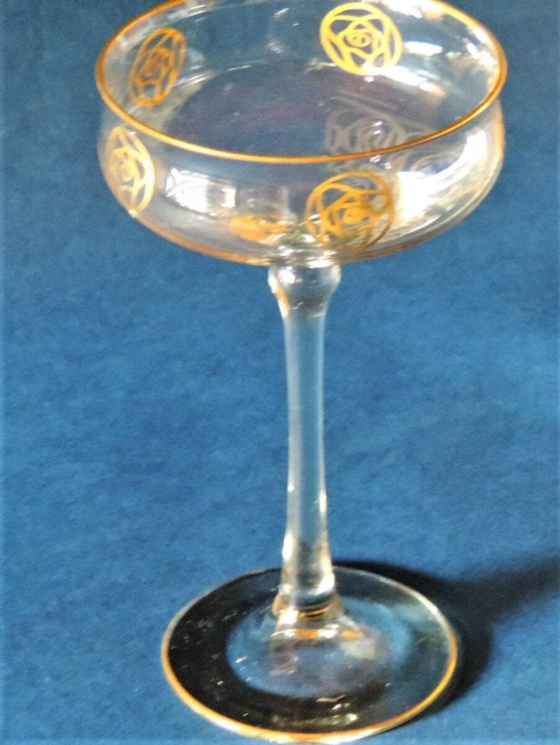 希少品シャペングラス1客　1900年制作　ハンス　クリスチアンセン作品