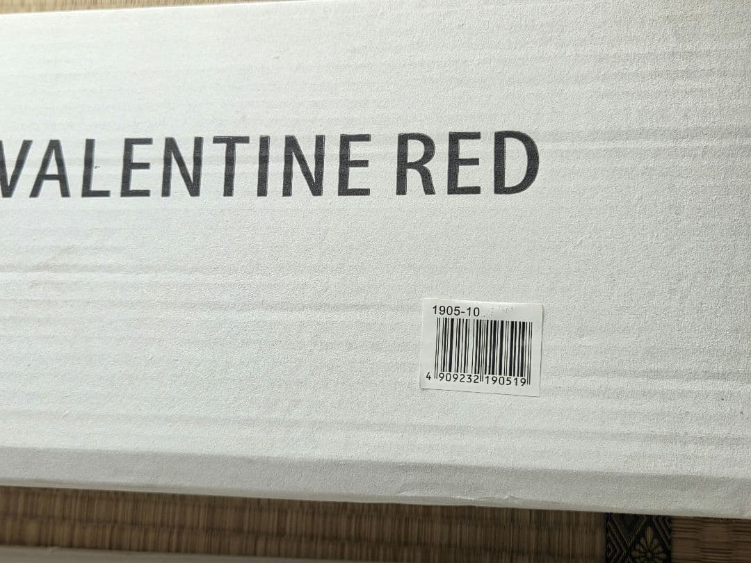 オガワ ハイバックチェア バレンタインレッド 1905　一脚