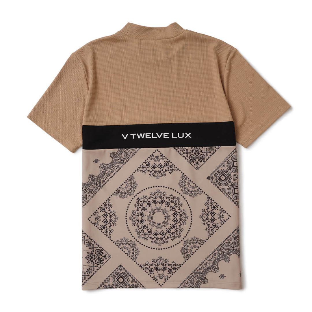 新品 ★ V12 セットアップ モックネック ショーツ ハーフパンツ シャツ