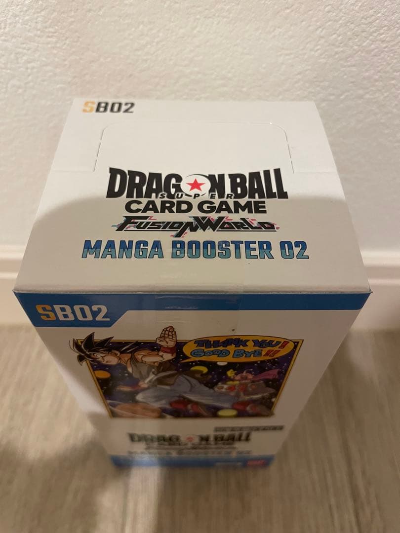 ドラゴンボールカードゲーム MANGA BOOSTER 02 未開封BOX