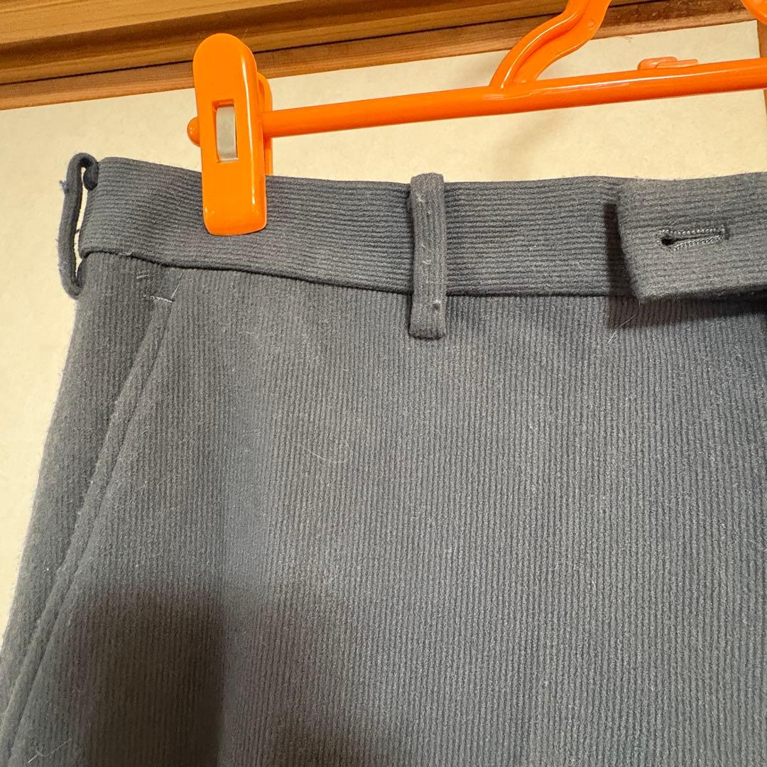 Monzee モンジー ハイブリッドコーデュロイパンツ -グレー