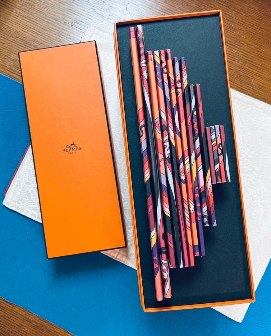 HERMES(エルメス) パズルノート 14冊 セット オレンジ系