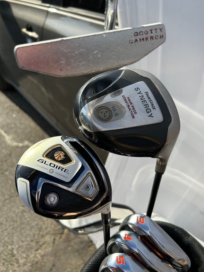 Mizuno キャディバッグ ホワイト/ネイビー