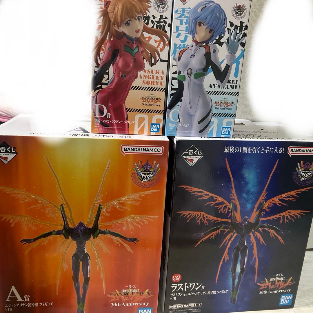 一番くじ 新世紀エヴァンゲリオン 30th A賞 C賞 D賞 ラストワン賞
