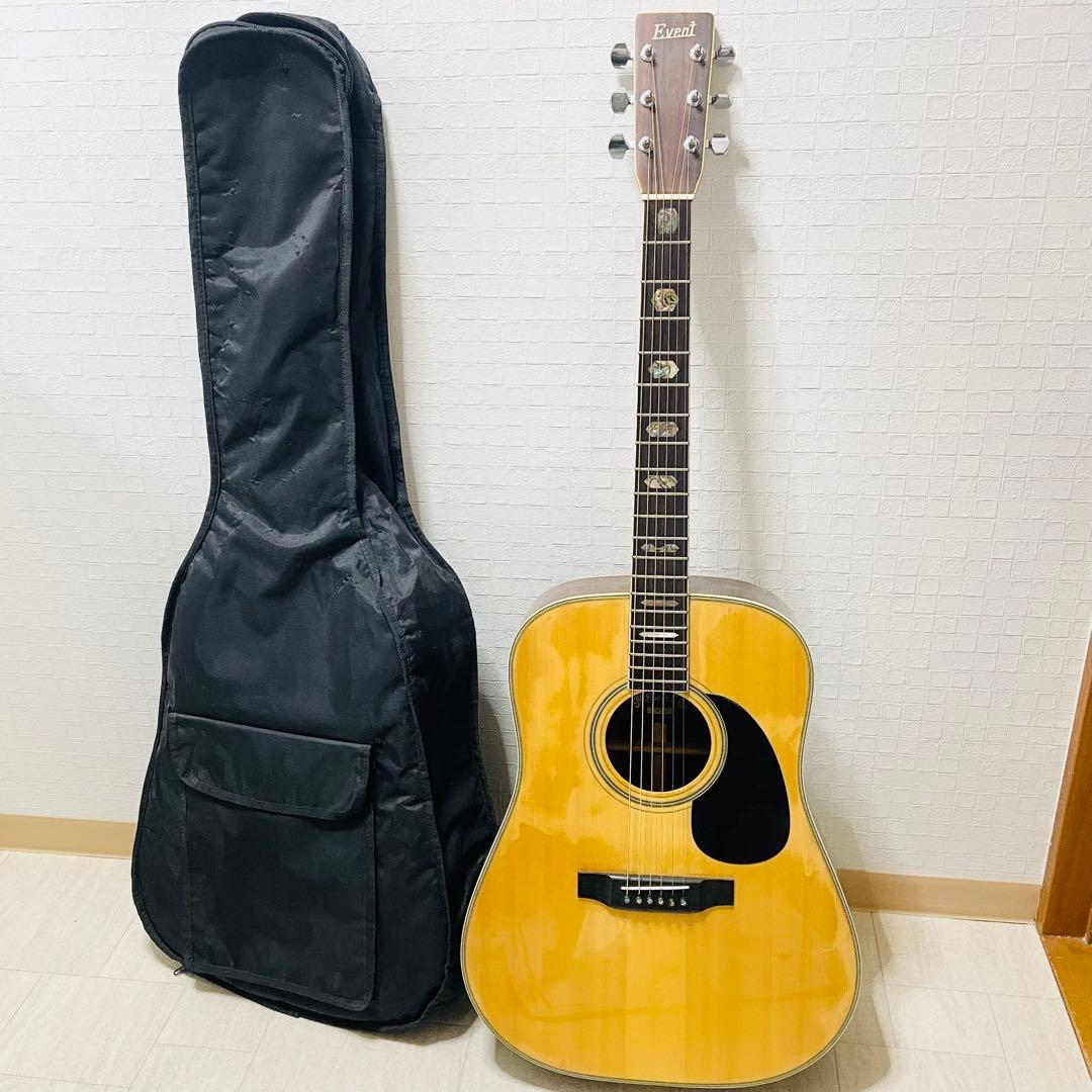 【美品】 レアビンテージ Event&Co No30 アコースティックギター