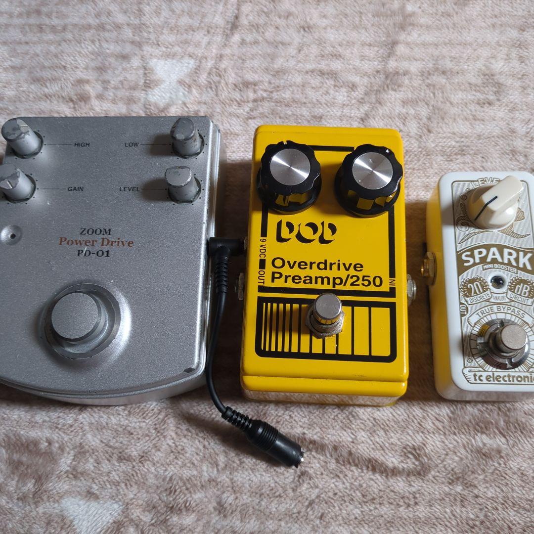 エフェクター 歪み、ブースター 3点セット