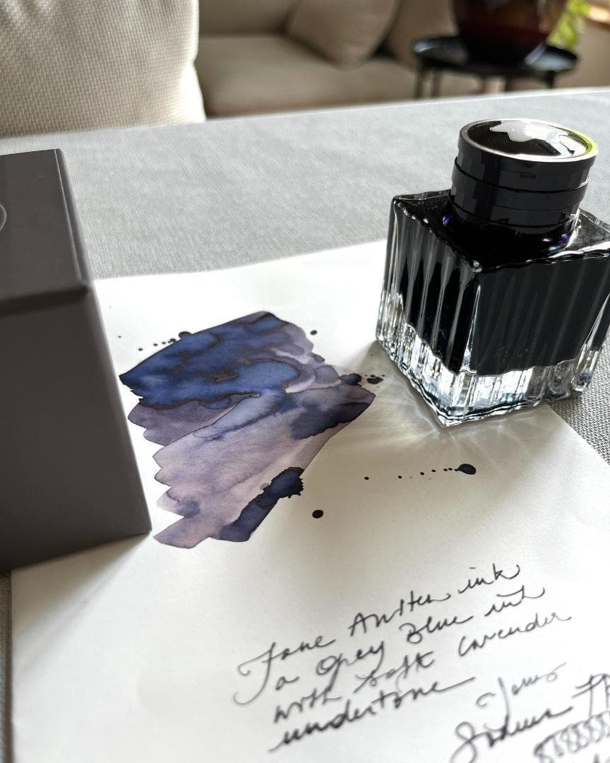 【限定品】モンブラン 作家シリーズ オースティン 万年筆インク アンバー