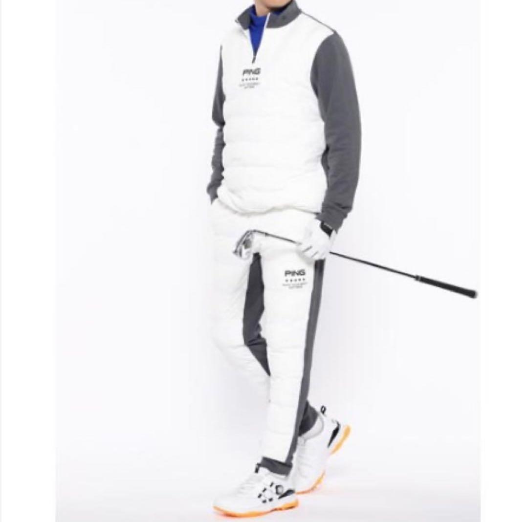 ピン PING 中綿 ハイネック エアーフレイク ゴルフ シャツ