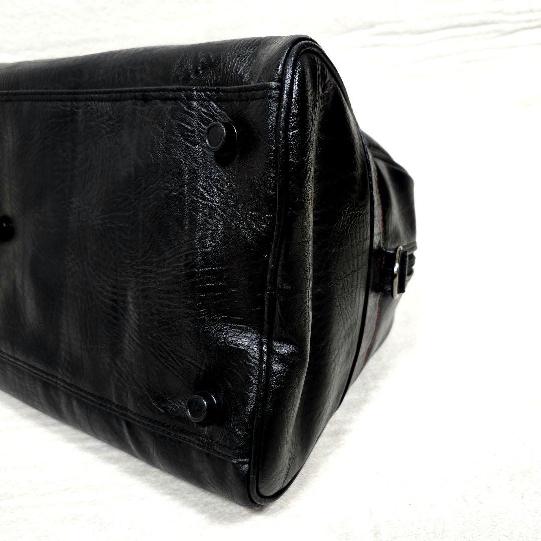 極美品タイトリスト 2way ゴルフバッグ ボストンバッグ レザー 大容量 黒